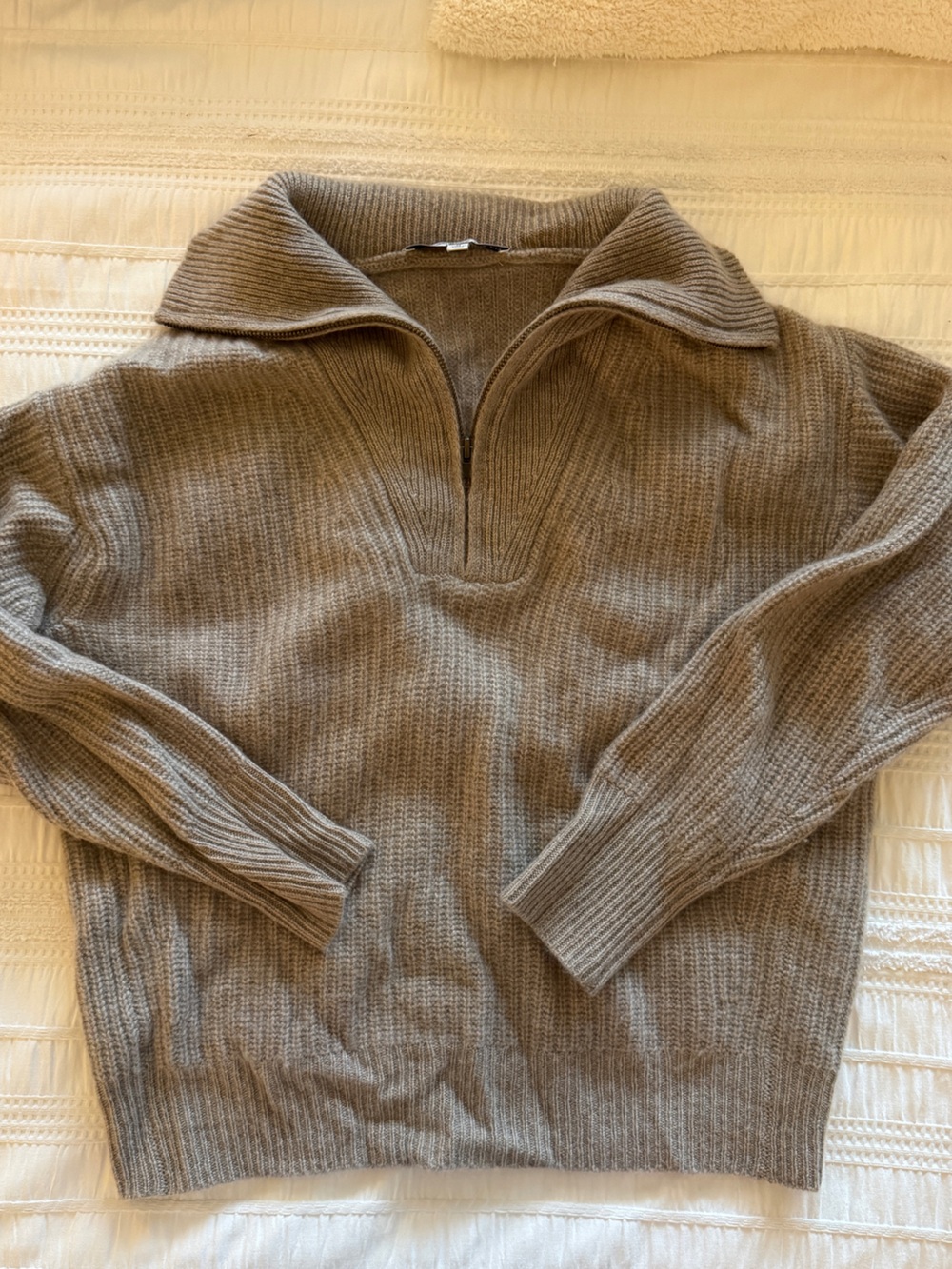 The Cashmere Project Quarter Zip